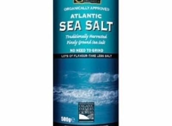 Atlantic Sea Salt - Organically Approved 500g Non Organic