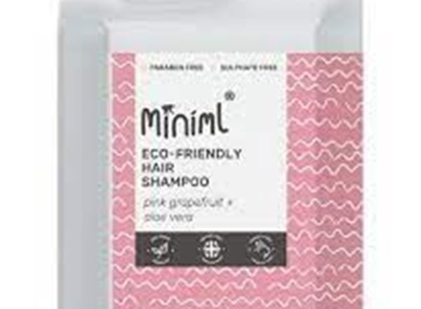 Miniml Hair Shampoo pink grapefruit and aloe vera refill 750ml