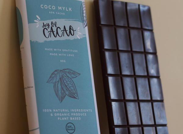 Joy of Nutrition chocolate bar Coco Mylk