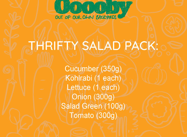 Thrifty Salad Pack (SAVE 10% - no customisation)