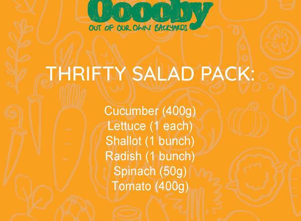 Thrifty Salad Pack (SAVE 10% - no customisation)