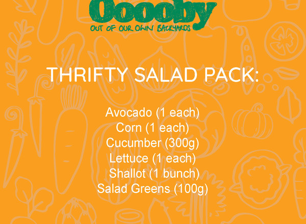 Thrifty Salad Pack (SAVE 10% - no customisation)