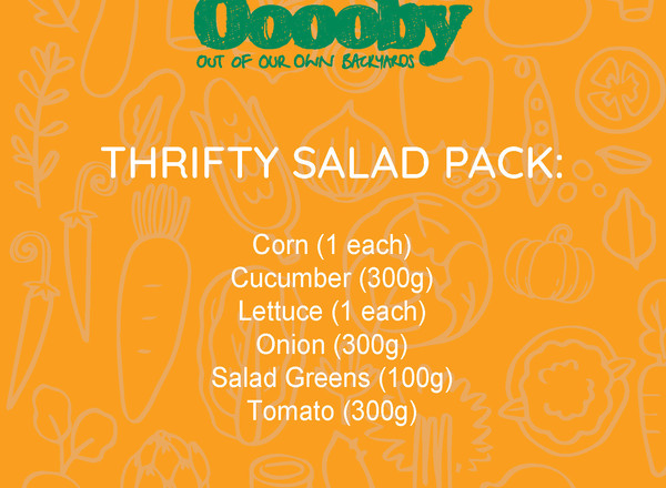 Thrifty Salad Pack (SAVE 10% - no customisation)
