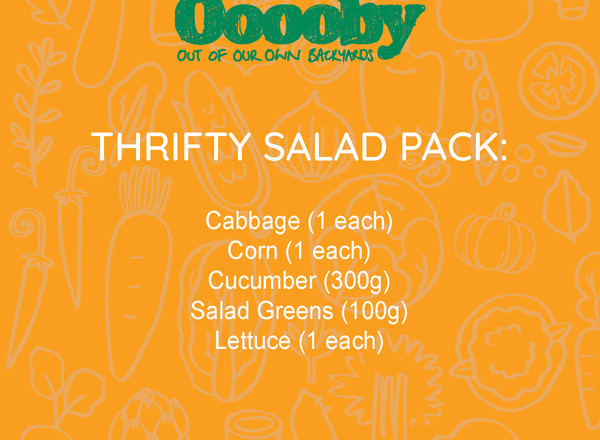 Thrifty Salad Pack (SAVE 10% - no customisation)