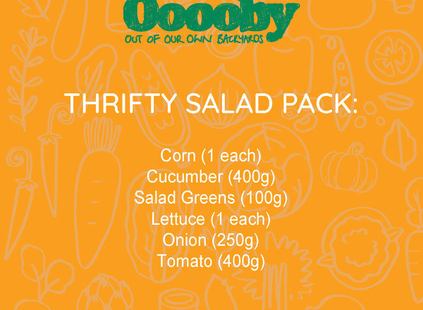 Thrifty Salad Pack (SAVE 10% - no customisation)