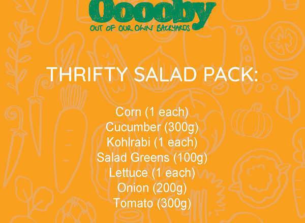 Thrifty Salad Pack (SAVE 15% --> 10% as of 11th March 2024 --> no customisation)