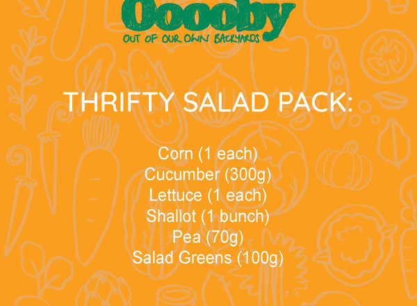 Thrifty Salad Pack (SAVE 10% - no customisation)