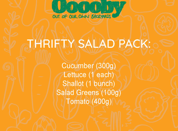 Thrifty Salad Pack (SAVE 10% - no customisation)
