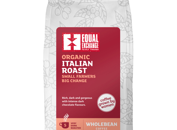 Organic Italian Dark Roast Coffee Beans (200g)