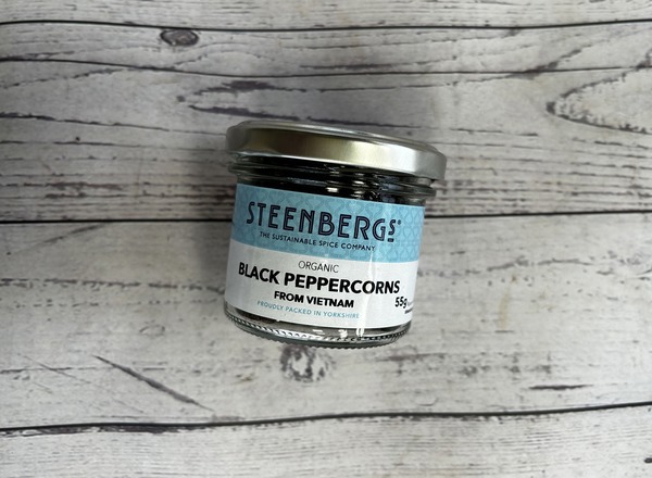 Black Peppercorns - organic 55g