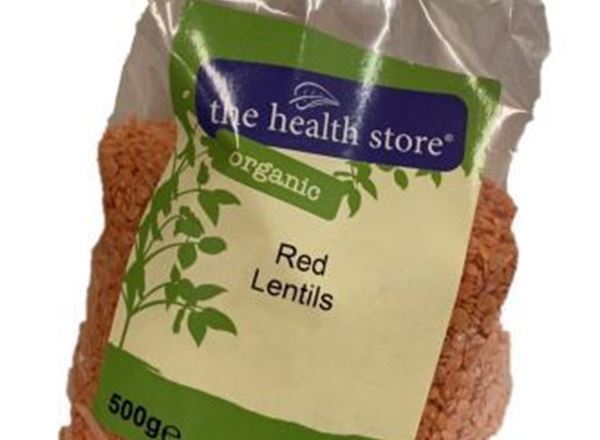 Organic Red Lentils - 500G