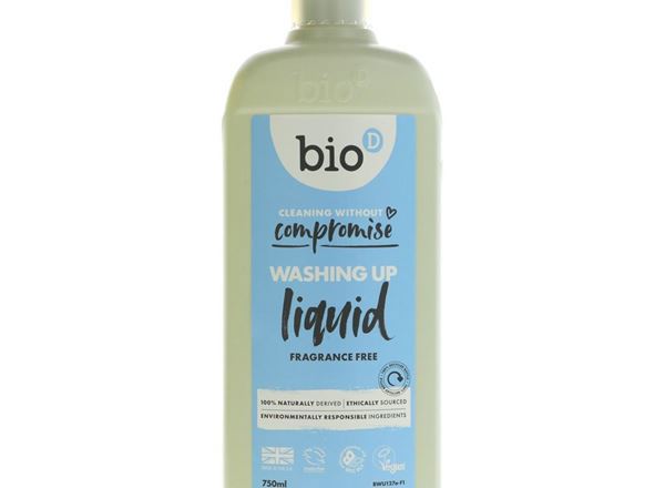 (Bio D) Washing Up Liquid Concentrated - Unfragranced 750ml