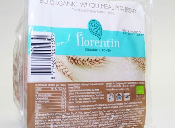 (Florentin) Pitta Bread - Wholemeal 280g