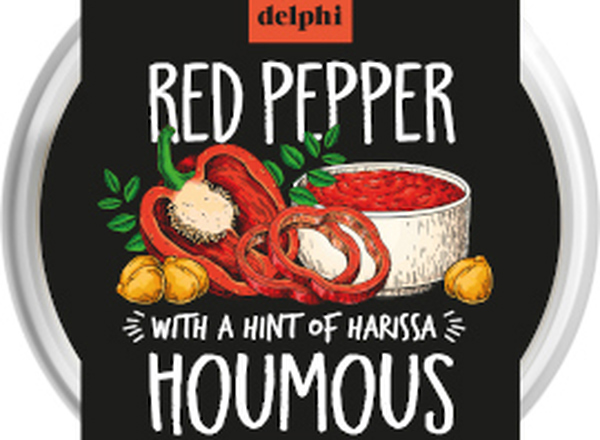 Houmous - Fresh Chargrilled Red Pepper Non Organic