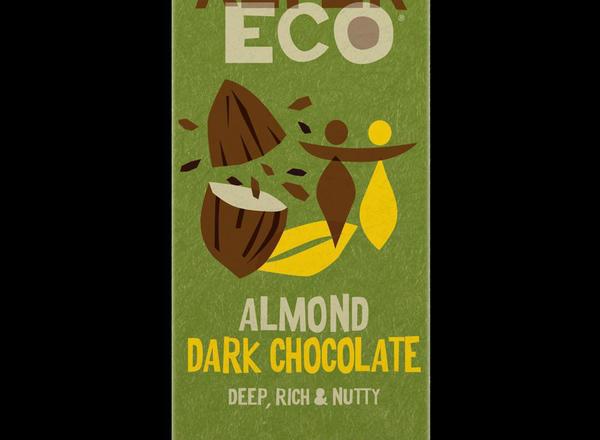 AlterEco Organic Dark Chocolate with Almond 100g