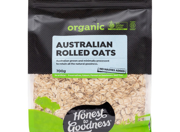 Oats - Rolled - Organic - Australian - HG