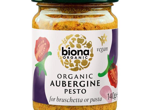 Biona Aubergine Pesto Organic 140g