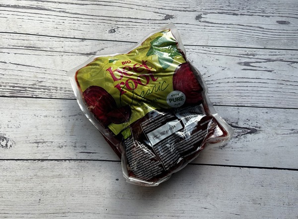 Beetroot vacuum packed