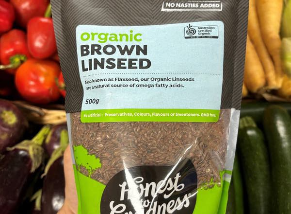 Honest to Goodness Linseed Brown 500g