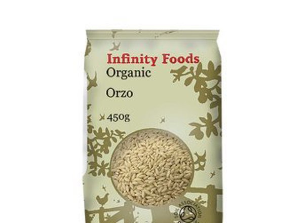 Organic Orzo - rice shape from durum wheat