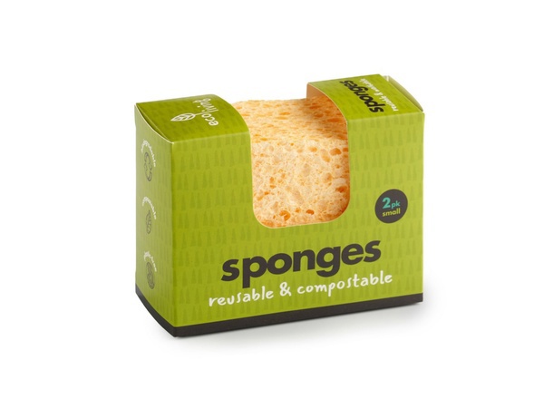 Ecoliving Compostable Sponges x 2