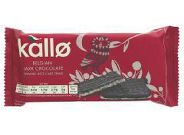 Kallo Organic Dark Chocolate Cake Thins