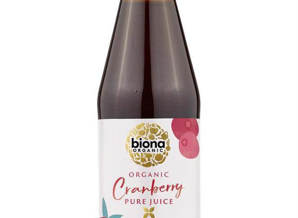 Organic Cranberry Juice Pure 330ml