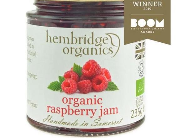 Organic Jam Raspberry