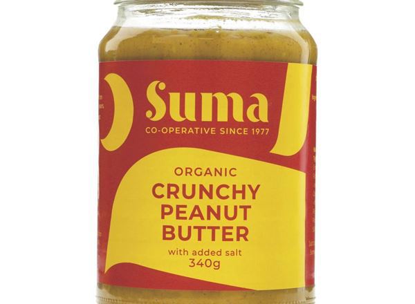 (Suma) Peanut Butter - Crunchy Salted 340g