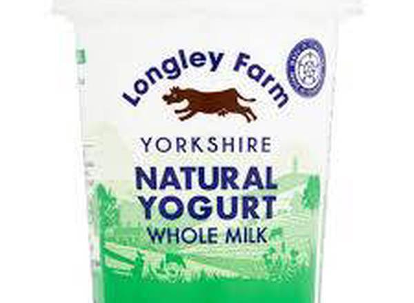 Longley Farm Natural Yogurt 450ml