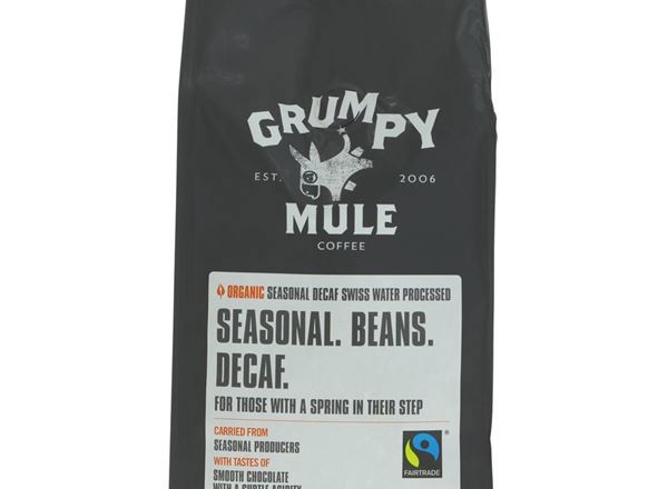 Grumpy Mule Decaf Cof Beans Og