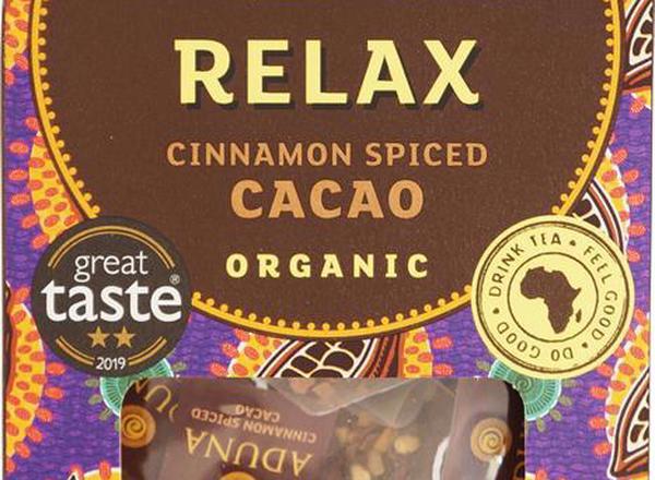 Aduna Organic Relax Super-Tea - Cinnamon Spiced Cacao (15 Pyramids)