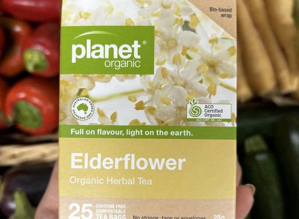 Planet Organic Tea 25 Bags Elderflower