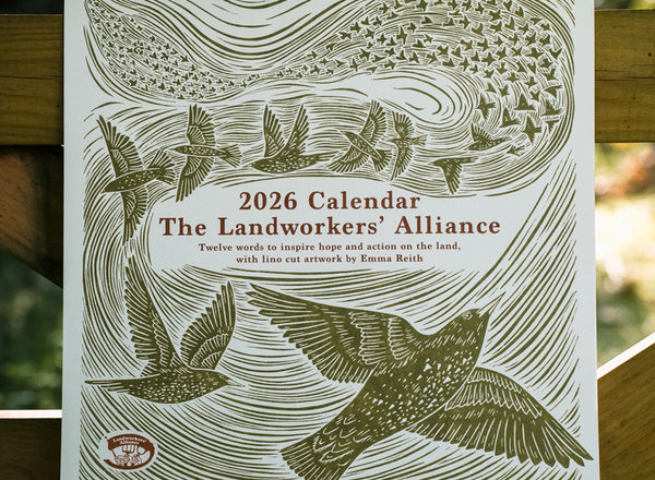 Land workers Alliance Calendar 2026