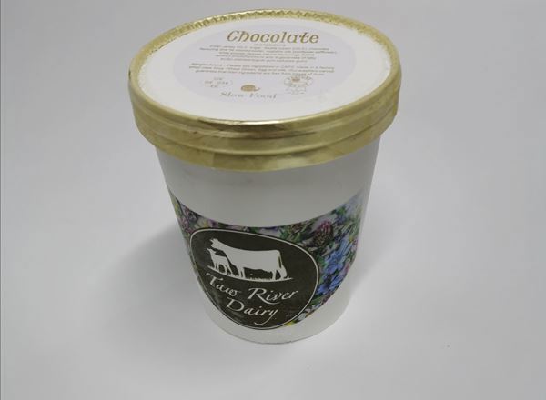 Taw River Dairy Luxury Ice Cream - Chocolate Non Organic