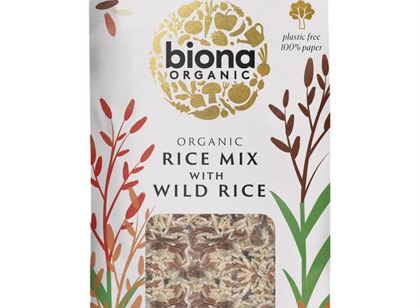 Organic Wild Rice Mix (Wild Red and Brown Rice) 500g