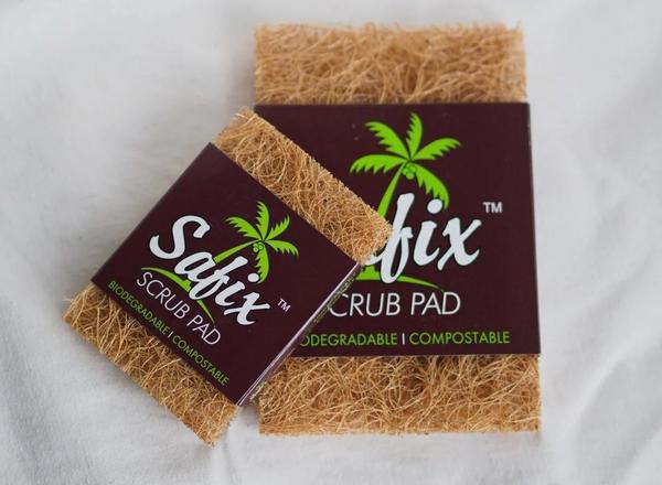 Safix SMALL Scrub Pad - Coconut Fiber