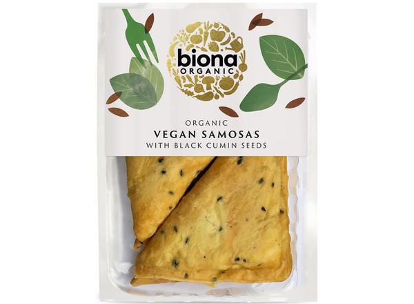 Organic Vegan Samosas with Black Cumin Seeds 230g