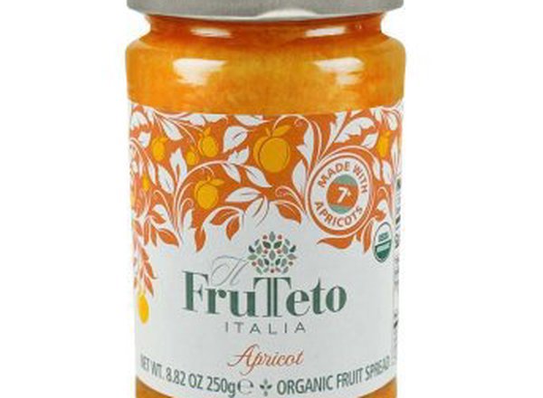 FruTeto Italia Apricot 100% Fruit Spread