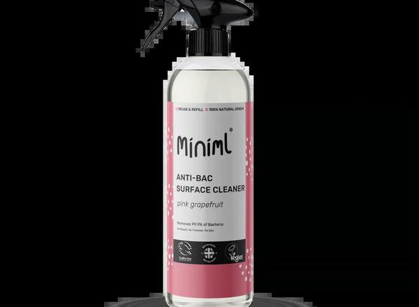 Miniml Pink Grapefruit Antibac surface cleaner 500ml starter bottle