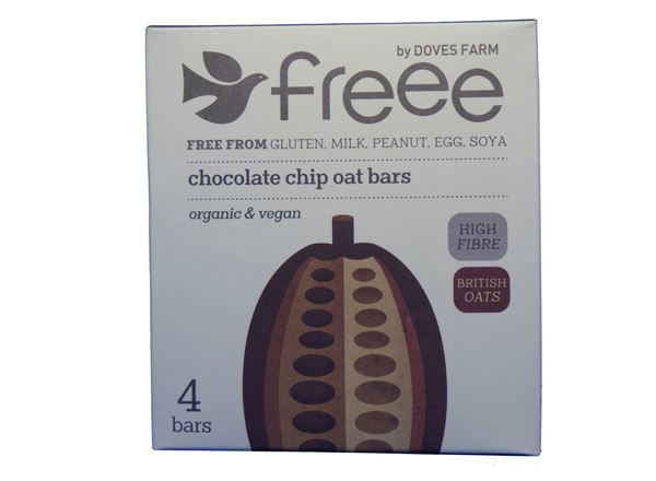 Doves Farm Organic Chocolate Chip Flapjack (4 x 35g)