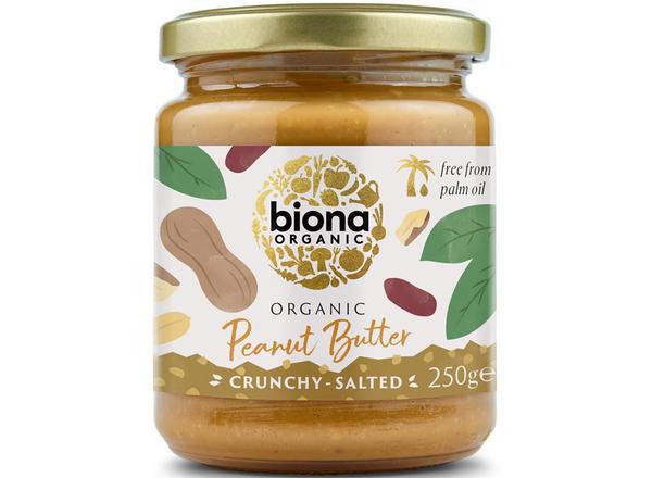 Organic Peanut Butter Crunchy With Salt 250g