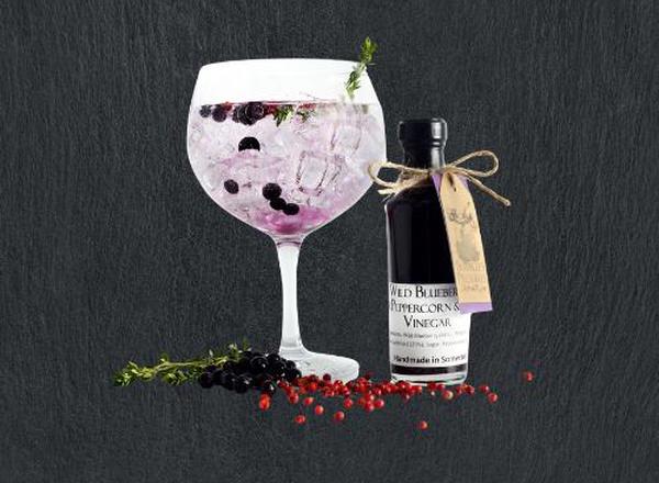 Wild Blueberry, Pink Peppercorn & Thyme Vinegar