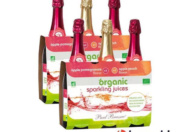 SPARKLING FRUIT DRINKS ORGANIC x 3