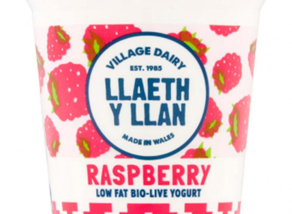 Llaeth y Llan, Raspberry, 125g Pot