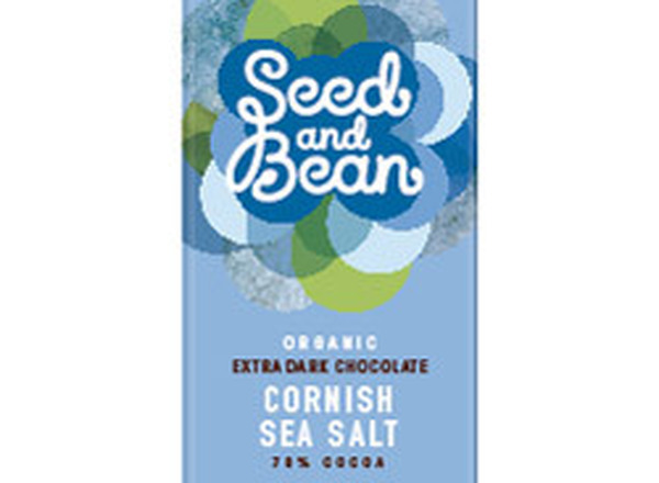 Seed & Bean Organic Sea Salt Dark Bar 75g