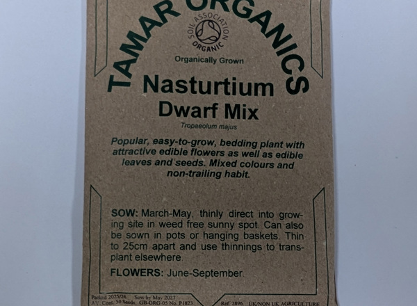 (Seeds) Nasturtium - Dwarf Mix