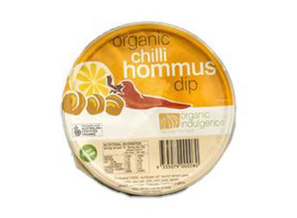 Dip Organic: Hommus, Chilli - OI (Esky Required)