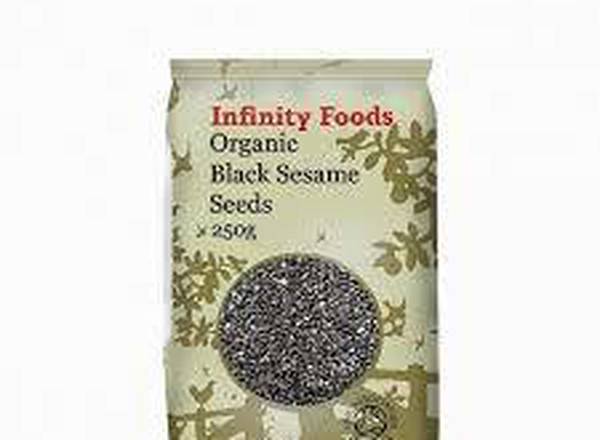 Infinity Foods Black Sesame Seeds - whole