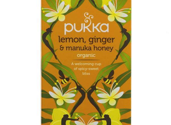 Organic Lemon Ginger & Manuka Honey - 20